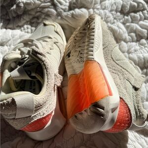 Jump Cream and pink Casual Sneakers